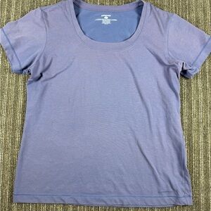 Patagonia Lavender Short Sleeve Athletic Tee
